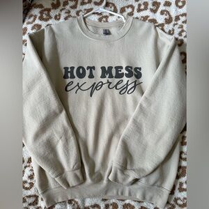 Hot Mess Express sweatshirt. Size M.